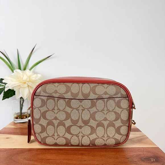 NWT Coach X‎ Peanuts Jamie Camera Bag In Signature Canvas With Patches - Picture 4 of 9